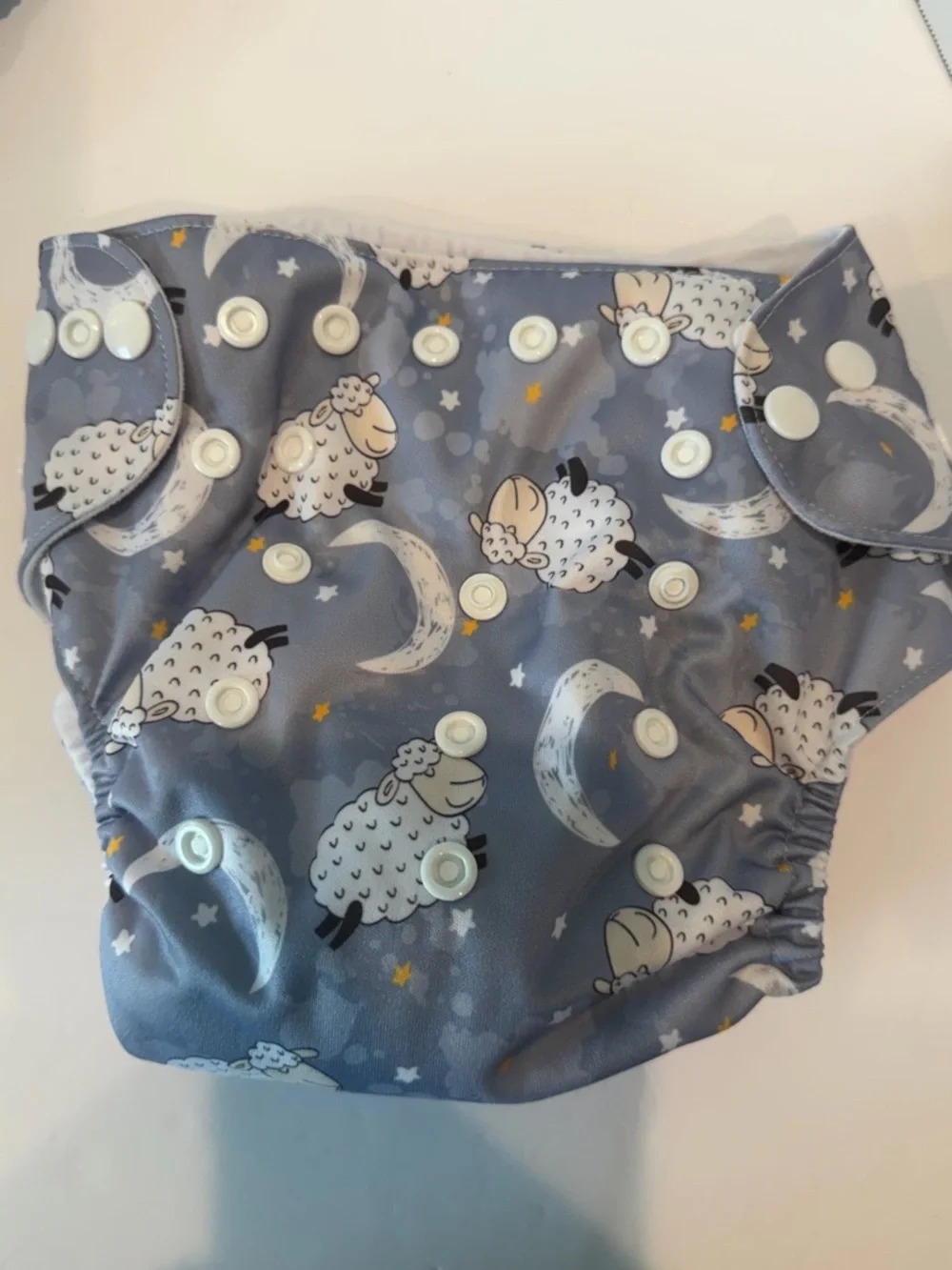 Langsprit 6 Pk Adjustable Cloth Diaper Covers Reusable Pocket Diapers Animal Mix